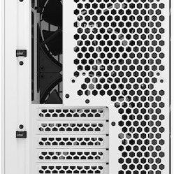 Fractal Design Torrent Gaming Midi Tower Κουτί Υπολογιστή με Πλαϊνό Παράθυρο White TG Clear