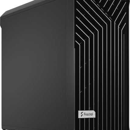 Fractal Design Torrent Solid Black Gaming Midi Tower Κουτί Υπολογιστή Γκρι