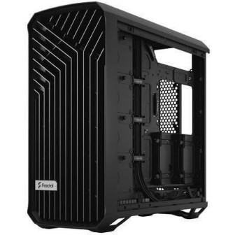 Fractal Design Torrent Solid Black Gaming Midi Tower Κουτί Υπολογιστή Γκρι