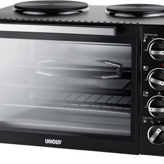 Unold Ηλεκτρικό Φουρνάκι 30lt με 2 Εστίες