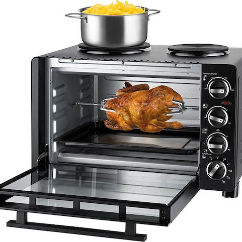 Unold Ηλεκτρικό Φουρνάκι 30lt με 2 Εστίες