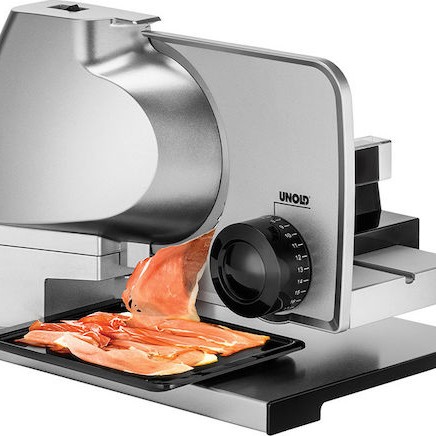 Unold Metal Plus Κόφτης Αλλαντικών 100W Ασημί