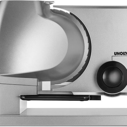 Unold Metal Plus Κόφτης Αλλαντικών 100W Ασημί