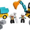 Lego Duplo Truck & Tracked Excavator για 2+ Ετών