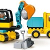 Lego Duplo Truck & Tracked Excavator για 2+ Ετών
