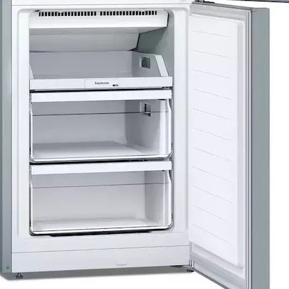 Bosch Ψυγειοκαταψύκτης 282lt Total NoFrost Υ176xΠ60xΒ66εκ. Inox KGN33NLEB