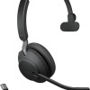 Jabra Evolve2 65 VOIP Headset Link380a MS Mono Black (26599-899-999)