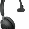 Jabra Evolve2 65 VOIP Headset Link380a MS Mono Desk Stand Black (26599-899-989)