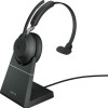 Jabra Evolve2 65 VOIP Headset Link380a MS Mono Desk Stand Black (26599-899-989)