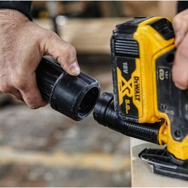 Dewalt Παλμικό Τριβείο Solo με Ρύθμιση Ταχύτητας και με Σύστημα Αναρρόφησης