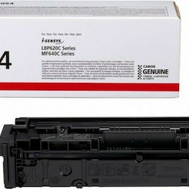 Canon 054 Γνήσιο Toner Laser Εκτυπωτή Ματζέντα 1200 Σελίδων (3022C002)