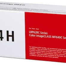 Canon 054H Γνήσιο Toner Laser Εκτυπωτή Κίτρινο High Capacity 2300 Σελίδων (3025C002)
