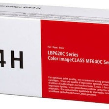 Canon 054H Γνήσιο Toner Laser Εκτυπωτή Κίτρινο High Capacity 2300 Σελίδων (3025C002)