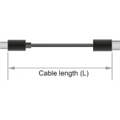 DeLock Cable DisplayPort male - DisplayPort male 3m (85661)
