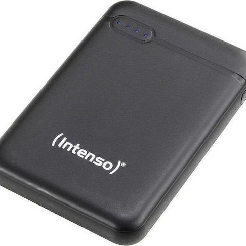 Intenso XS Power Bank 5000mAh με Θύρα USB-A και Θύρα USB-C Μαύρο