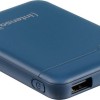 Intenso XS Power Bank 5000mAh με Θύρα USB-A και Θύρα USB-C Πετρόλ