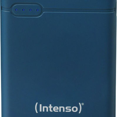 Intenso XS Power Bank 5000mAh με Θύρα USB-A και Θύρα USB-C Πετρόλ
