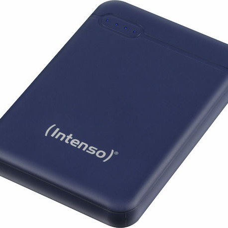 Intenso XS Power Bank 5000mAh με Θύρα USB-A και Θύρα USB-C Μπλε