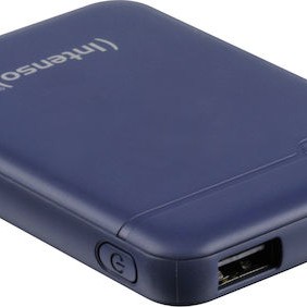 Intenso XS Power Bank 5000mAh με Θύρα USB-A και Θύρα USB-C Μπλε
