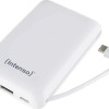 Intenso XS Power Bank 10000mAh με Θύρα USB-A και Θύρα USB-C Λευκό