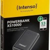 Intenso XS Power Bank 10000mAh με Θύρα USB-A και Θύρα USB-C Μαύρο