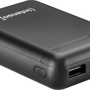 Intenso XS Power Bank 10000mAh με Θύρα USB-A και Θύρα USB-C Μαύρο