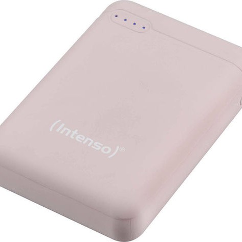 Intenso XS10000 Power Bank 10000mAh με Θύρα USB-A και Θύρα USB-C Ροζ