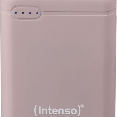 Intenso XS10000 Power Bank 10000mAh με Θύρα USB-A και Θύρα USB-C Ροζ