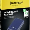 Intenso XS Power Bank 10000mAh με Θύρα USB-A και Θύρα USB-C Μπλε