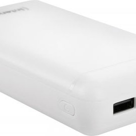 Intenso XS Power Bank 20000mAh με Θύρα USB-A και Θύρα USB-C Λευκό