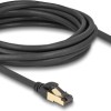 DeLock S/FTP Cat.7 Καλώδιο Δικτύου Ethernet 5m Μαύρο 1τμχ
