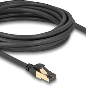 DeLock S/FTP Cat.7 Καλώδιο Δικτύου Ethernet 5m Μαύρο 1τμχ