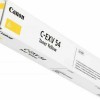 Canon C-EXV54 Γνήσιο Toner Laser Εκτυπωτή Κίτρινο 8500 Σελίδων (1397C002)