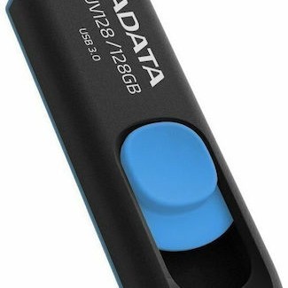 Adata DashDrive UV128 256GB USB 3.0 Stick Μαύρο
