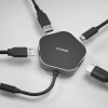 D-Link USB-C Docking Station με HDMI 4K PD Ethernet Μαύρο (DUB-M420)