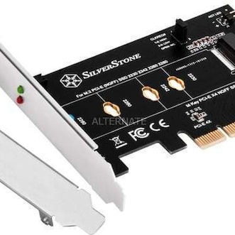 Silverstone Κάρτα PCIe σε θύρες M.2