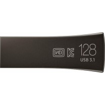 Samsung Bar Plus 128GB USB 3.1 Stick Γκρι