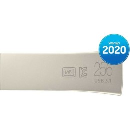 Samsung Bar Plus 256GB USB 3.1 Stick Ασημί