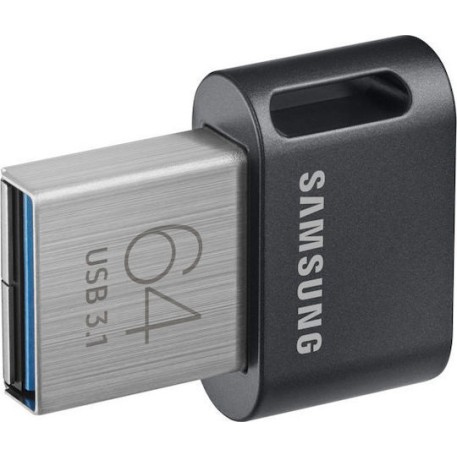 Samsung Fit Plus 64GB USB 3.1 Stick Μαύρο