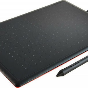 Wacom One Medium Γραφίδα Σχεδίασης χωρίς Οθόνη Black / Red