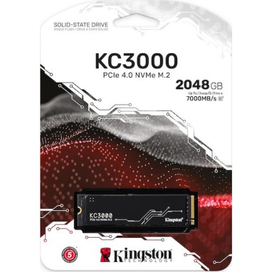 Kingston KC3000 SSD 2TB M.2 NVMe PCI Express 4.0