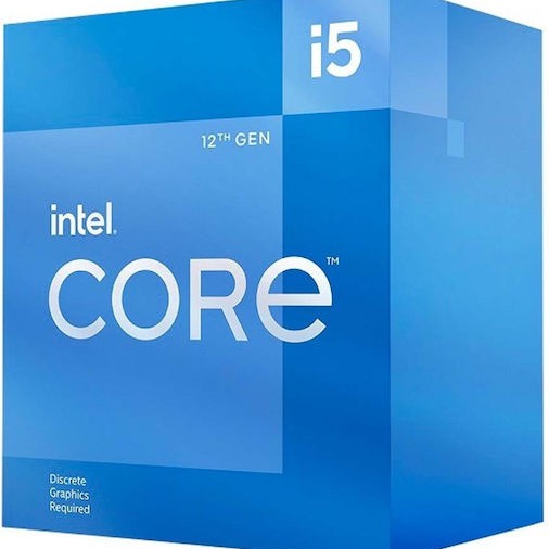 Intel Core i5-12400F 2.5GHz Επεξεργαστής 6 Πυρήνων για Socket 1700 σε Κουτί με Ψύκτρα