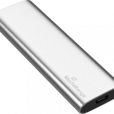 MediaRange USB 3.2 / USB-C Εξωτερικός SSD 480GB M.2 Ασημί