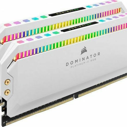 Corsair Dominator Platinum RGB DDR4 16GB RAM με 2x8GB Modules και Ταχύτητα 3200 για Desktop