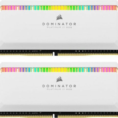 Corsair Dominator Platinum RGB DDR4 16GB RAM με 2x8GB Modules και Ταχύτητα 3200 για Desktop