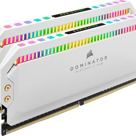 Corsair Dominator Platinum RGB DDR4 16GB RAM με 2x8GB Modules και Ταχύτητα 3600 για Desktop