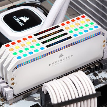 Corsair Dominator Platinum RGB DDR4 16GB RAM με 2x8GB Modules και Ταχύτητα 3600 για Desktop