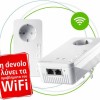 Devolo Magic 2 WiFi next Powerline Διπλού Kit για Ασύρματη Σύνδεση Wi‑Fi 5 με Passthrough Πρίζα και 2 Θύρες Gigabit Ethernet