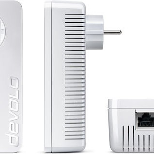 Devolo Magic 2 WiFi Next Multiroom Kit (DE) Powerline Τριπλό για Ασύρματη Σύνδεση Wi‑Fi 5 με Passthrough Πρίζα και 2 Θύρες Gigabit Ethernet