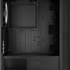 Aerocool Hive FRGB v3 Gaming Midi Tower Κουτί Υπολογιστή με Πλαϊνό Παράθυρο Μαύρο